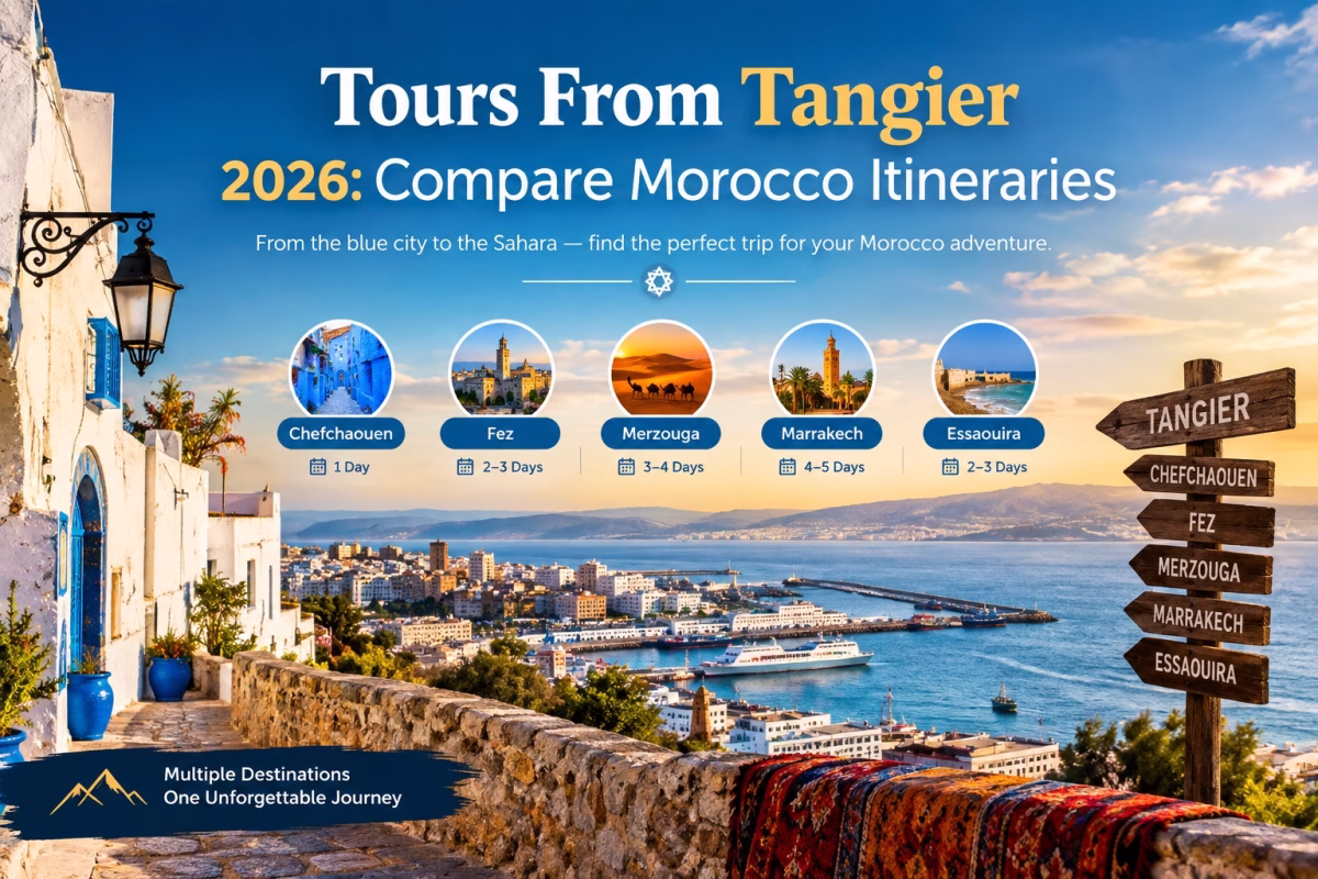 Tours From Tangier 2026: Compare Morocco Itineraries