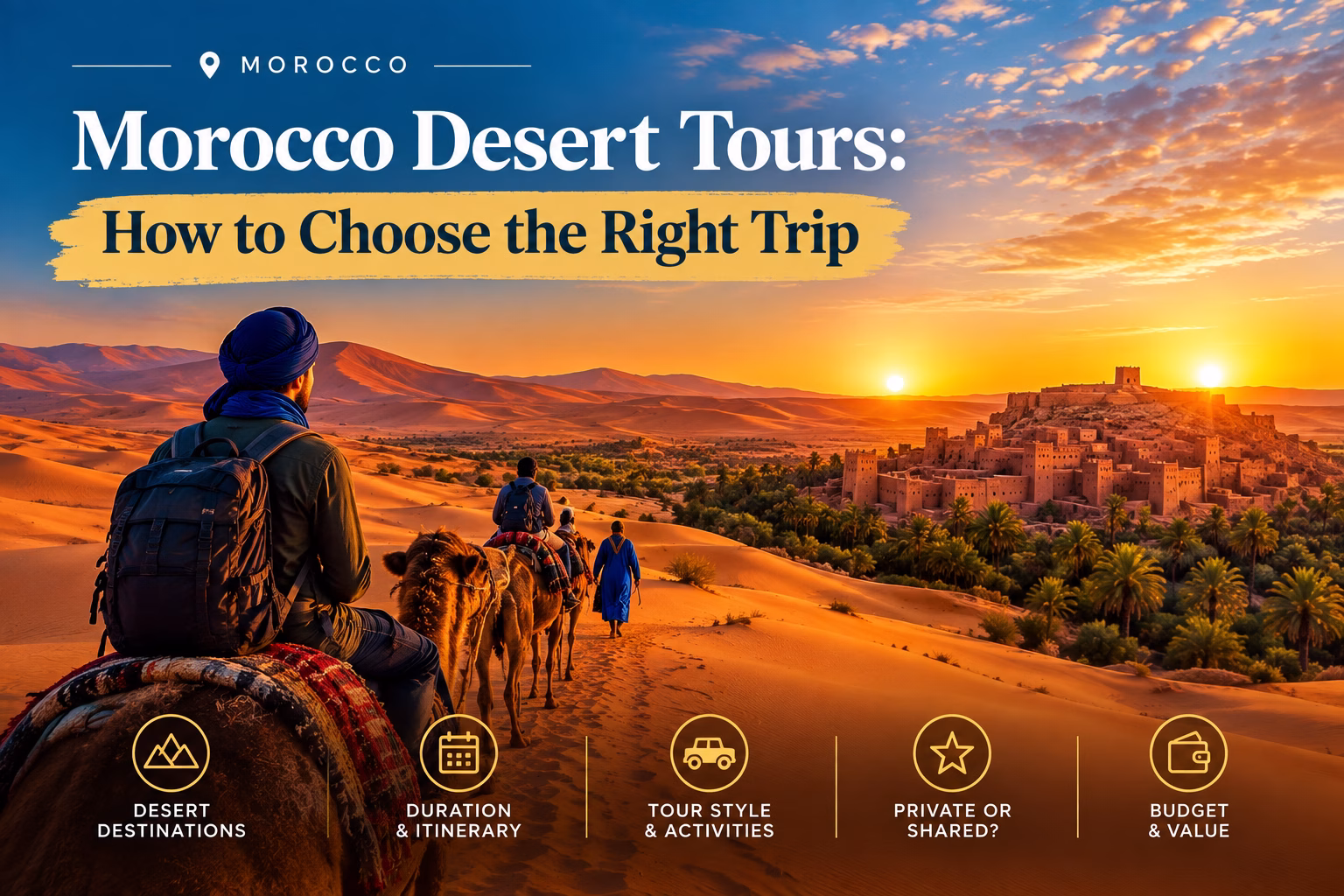Morocco Desert Tours: How to Choose the Right Trip